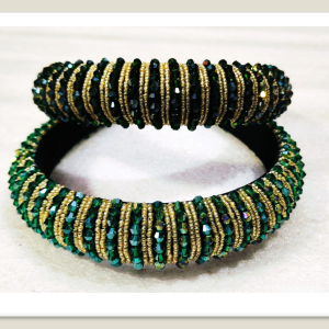 Emerald Glam Hairband Set