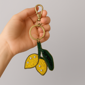 Citrus Charm Keychain
