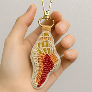 Sacred Conch Keychain