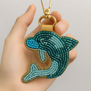 Ocean Dolphin Keychain
