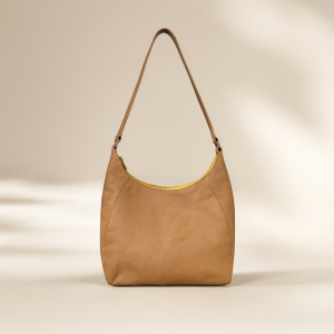 Tan shoulder bag