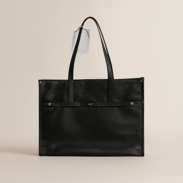 Black Work Tote