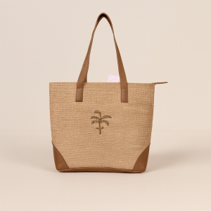 Palm Jute Tote
