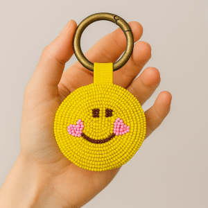 Smiley Love Keychain