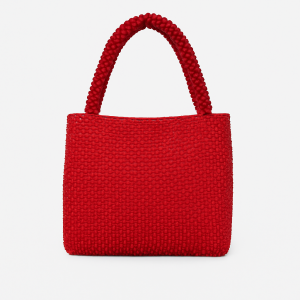 Red Beaded Handbag
