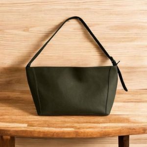 Classic Beige Shoulder Tote